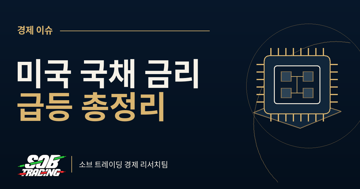 미국 국채 금리 급등 총정리 | 30년물 5.5% 돌파와 이번 주 경제 일정